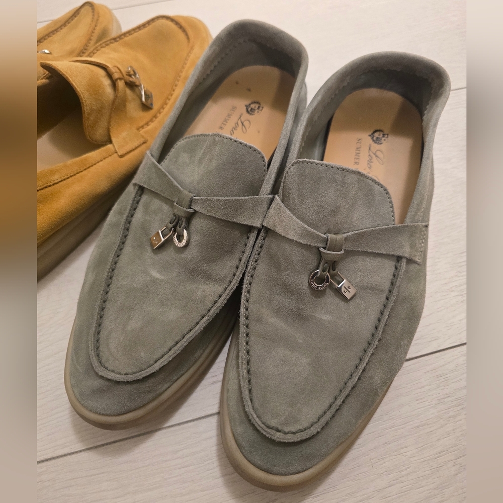 Another Pair Of Loro Piana Suede Loafers